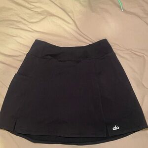 ALO Yoga Midnight High Low Skirt